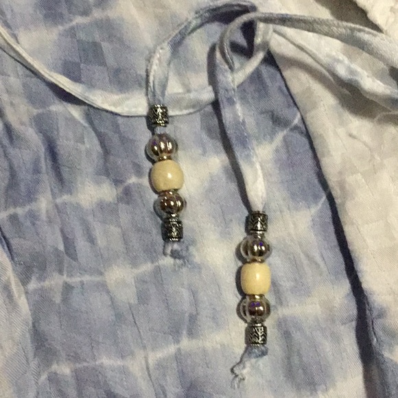 Blue Island swim beach cover-up, size XS - Picture 6 of 8